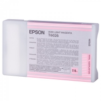 Epson T6026 cartouche d'encre magenta clair intense (d'origine) C13T602600 026028