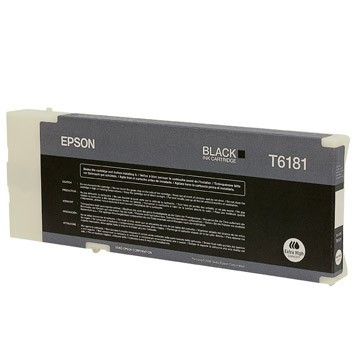 Epson T6181 cartouche d'encre noire très haute capacité (d'origine) C13T618100 026182 - 1