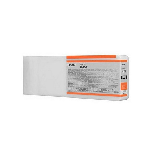 Epson T636A cartouche d'encre orange haute capacité (d'origine) C13T636A00 026268 - 1