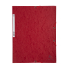 Exacompta chemise à élastique en carton lustré A4 - rouge cerise