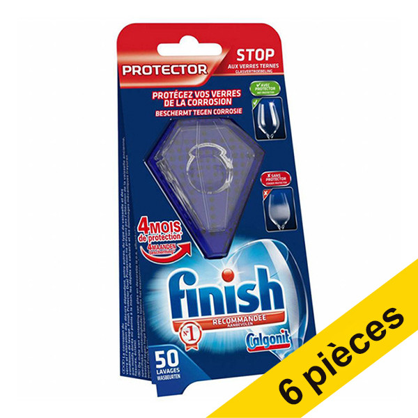 Finish Offre : 6x Finish Protecteur de lave-vaisselle (50 lavages)  SFI00079 - 1