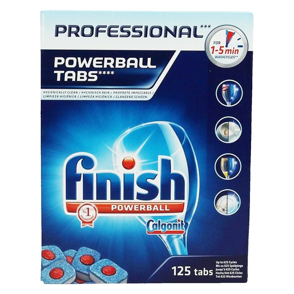 Finish Powerball Professional tablettes pour lave-vaisselle (125 lavages)  SFI00011 - 1