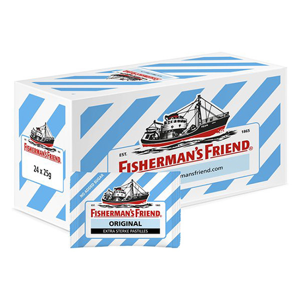 Fisherman's Friend Original menthol extra fort sans sucre (24 pièces) 458020 423715 - 2
