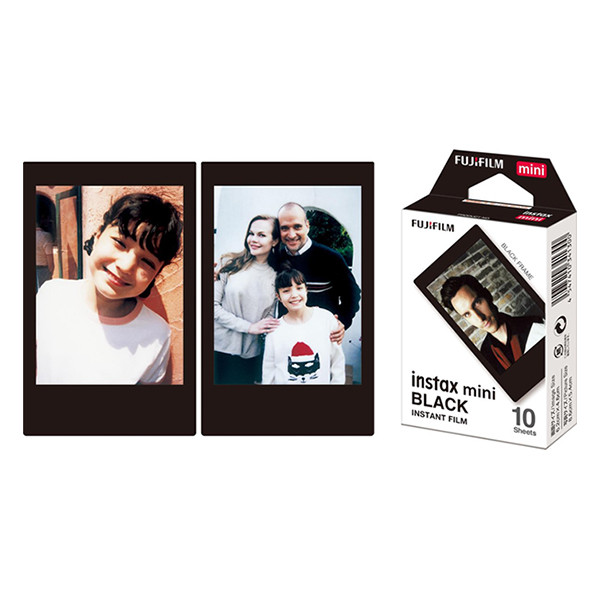 Fujifilm instax mini film Noir (10 feuilles) 16537043 150819 - 4