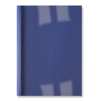 GBC IB3866 LinenWeave Thermabind couverture de reliure 1,5 mm (100 pièces) - bleu royal IB386602 207754