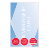 GBC pochette de plastification carte de crédit 54 x 86 mm brillante 2x125 microns (100 pièces) 3740300 207026 - 2