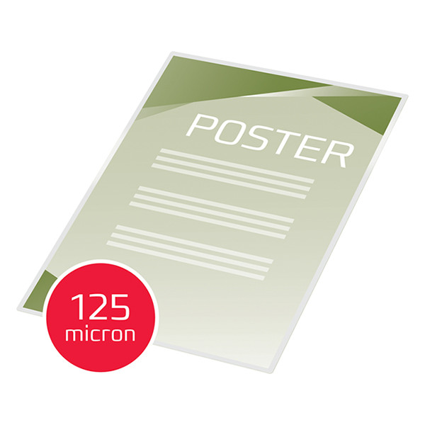 GBC pochette de plastification pour document A2 brillante 2x125 microns (100 pièces) IB589799 207586 - 4