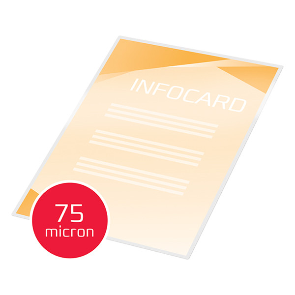 GBC pochette de plastification pour document A6 brillante 2x75 microns (100 pièces) 3743152 207016 - 4