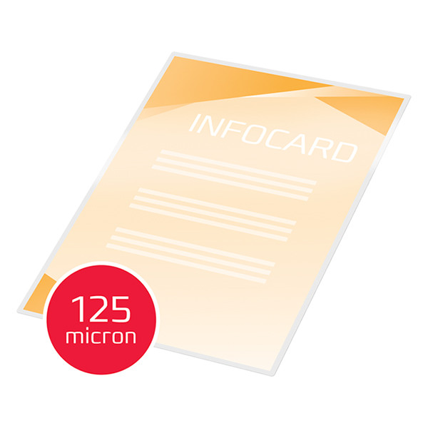 GBC pochette de plastification pour document A7 brillante 2x125 microns (100 pièces) IB581076 207020 - 4