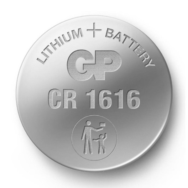 Pile bouton lithium CR1616