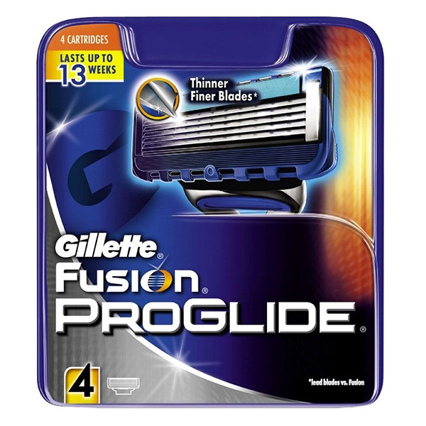 Gillette Fusion Proglide lames de rasoir (4 pièces)  SGI00020 - 1