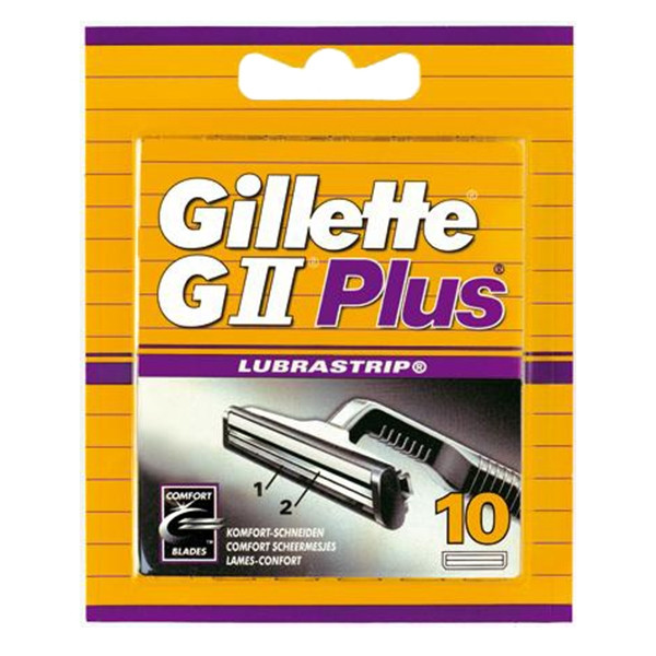 Gillette GII Plus lames de rasoir (10 pièces)  SGI00025 - 1