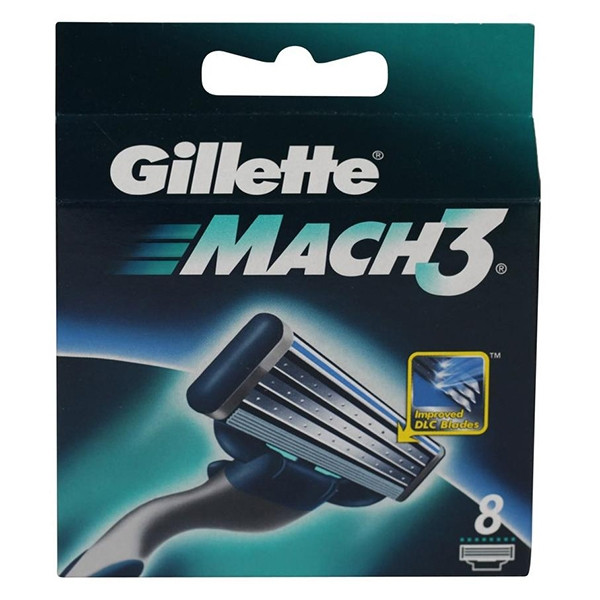 Gillette Mach 3 lames de rasoir (8 pièces)  SGI00039 - 1