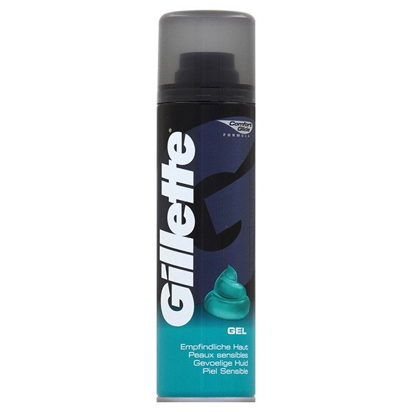 Gillette gel à raser pour peaux sensibles (200 ml)  SGI00008 - 1