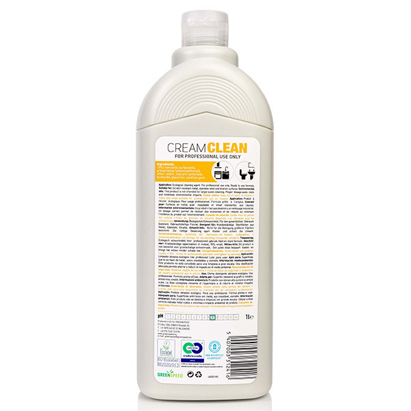 Greenspeed Cream Clean (1 litre) 4002821 SGR00080 - 2