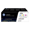 HP 410 (CF252XM) multipack (d'origine) - cyan/magenta/jaune