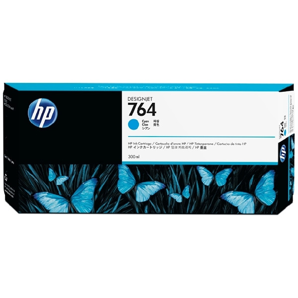 HP 764 (C1Q13A) cartouche d'encre cyan (d'origine) C1Q13A 044400 - 1