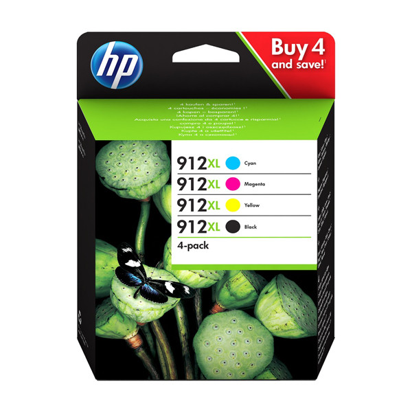 HP 912XL multipack (d'origine) 3YP34AE 3YP34AE301 653000 - 1