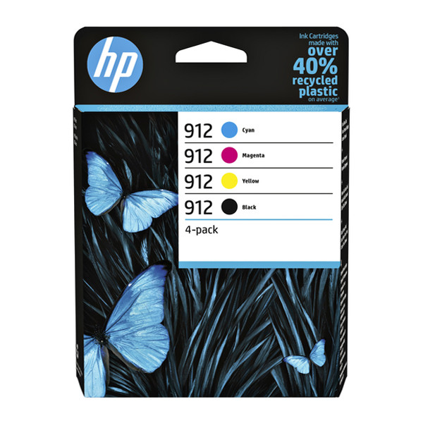 HP 912 (6ZC74AE) multipack (d'origine) - noir/cyan/magenta/jaune 6ZC74AE 044716 - 1