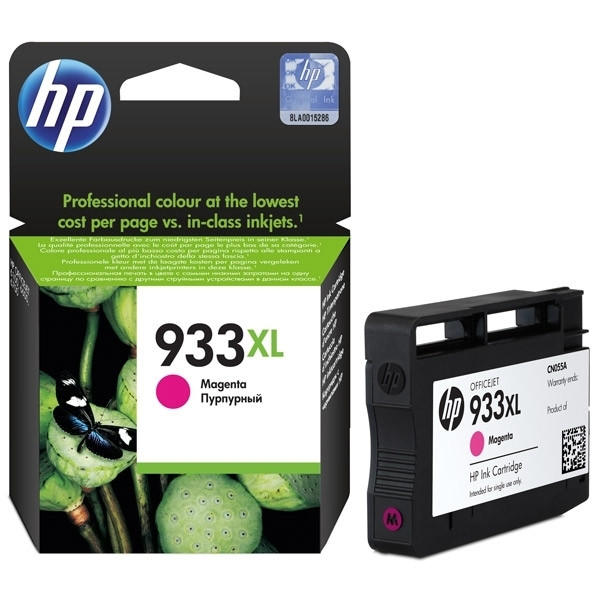 HP 933XL (CN055AE) cartouche d'encre haute capacité (d'origine) - magenta CN055AE 044150 - 1