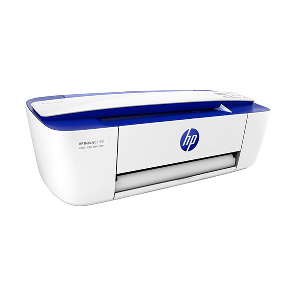 Imprimante multifonction Hp Deskjet 3760 Imprimante tout-en-un Jet  d'encre couleur Copie Scan - 4 mois d'Instant ink inclus - HP DESKJET  3760