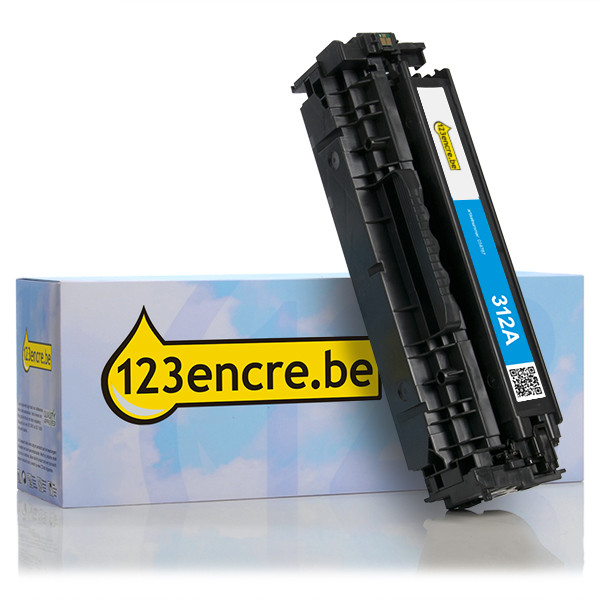 HP Marque 123encre remplace HP 312A (CF381A) toner - cyan CF381AC 054787 - 1