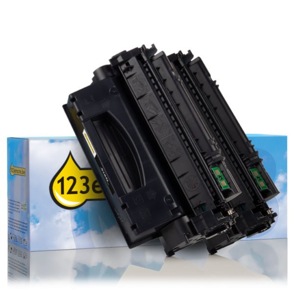 HP Marque 123encre remplace HP 51XD (Q7551XD) toner haute capacité duopack - noir Q7551XDC 132195 - 1