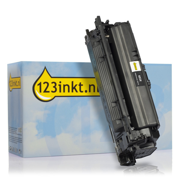 HP Marque 123encre remplace HP 653X (CF320X) toner haute capacité - noir CF320XC 054775 - 1