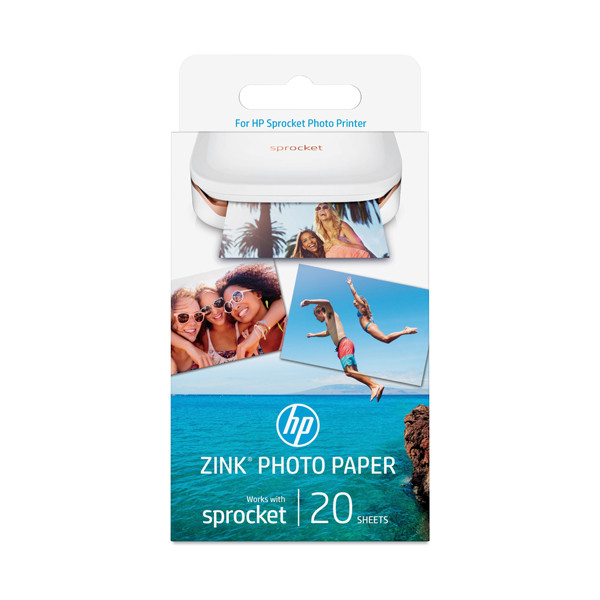 HP Sprocket Photo - imprimante - couleur - zinc - avec Papier