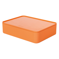 Han Allison box organisateur intelligent avec couvercle - orange abricot