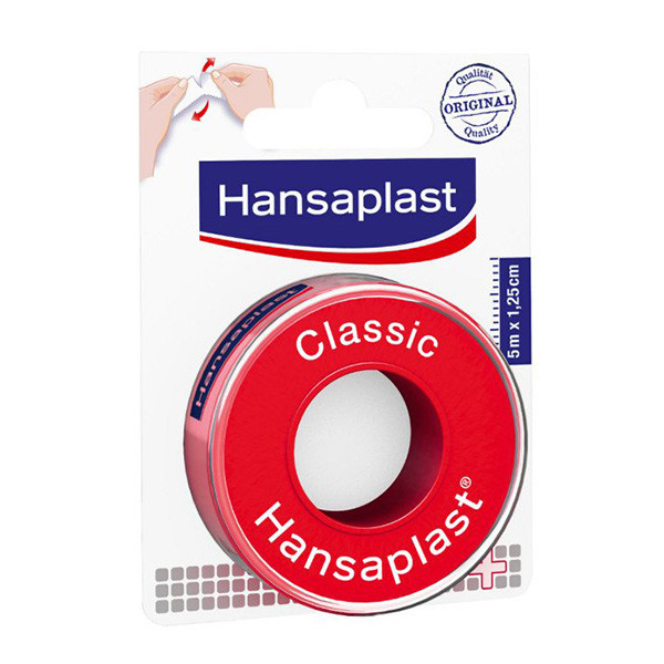 Hansaplast Classic sparadrap 5 mx 1,25 cm  SHA00105 - 1