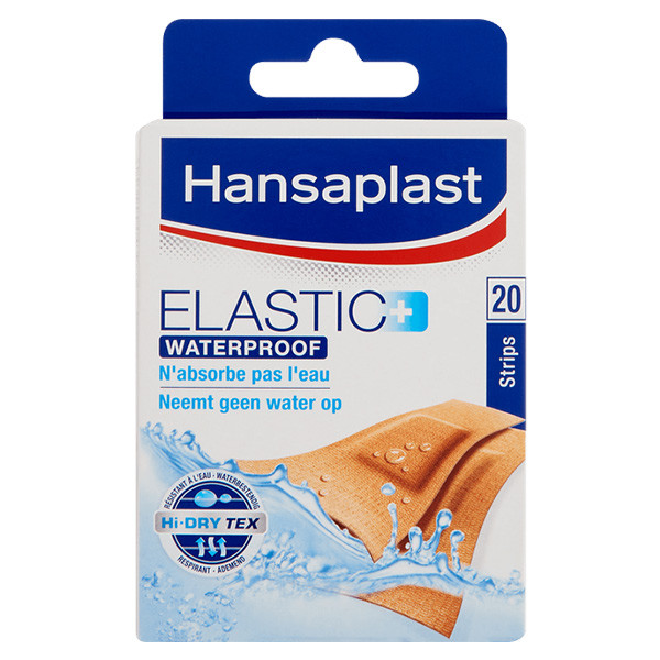 Hansaplast Elastic Waterproof pansements 20 strips  SHA00113 - 1