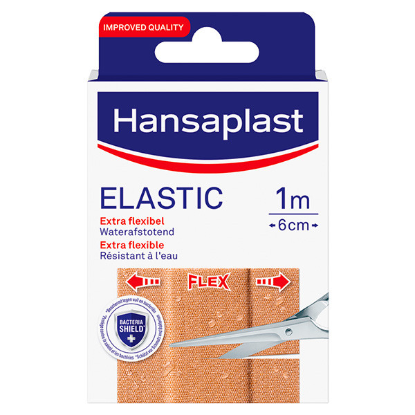 Hansaplast Elastic pansements 1m x 6 cm  SHA00110 - 1