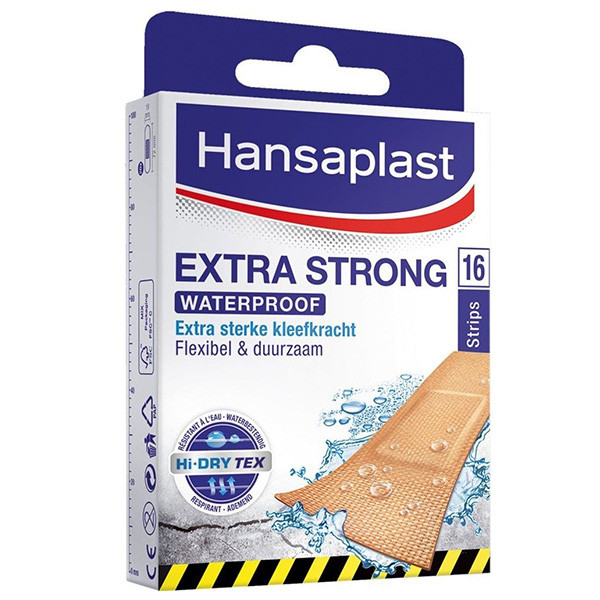 Hansaplast Extra Strong Waterproof pansements 16 strips  SHA00114 - 1