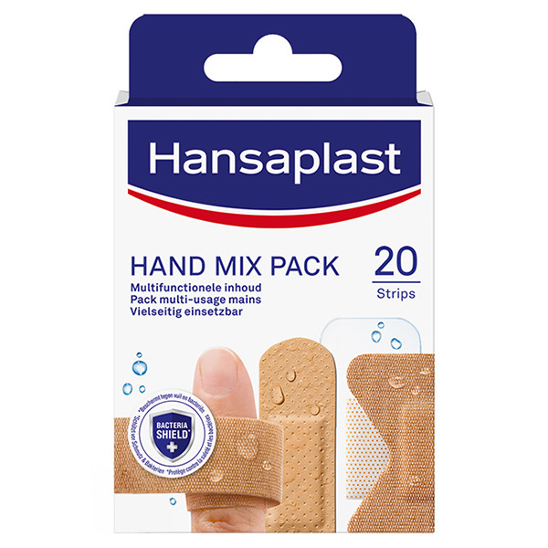 Hansaplast Hand Pack Elastic pansemants 20 strips  SHA00117 - 1