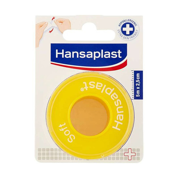 Hansaplast Soft sparadrap - 5 m x 2,5 cm  SHA00125 - 1