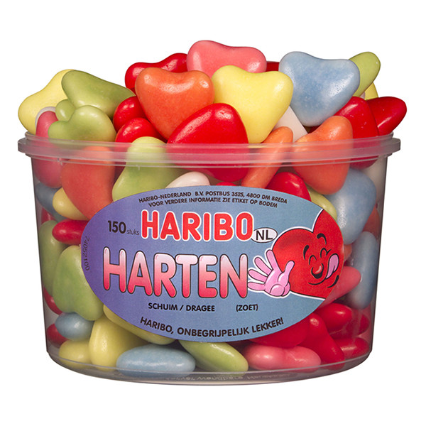 Haribo Cœurs bonbons mousseux grand emballage (150 pièces) 167088 423836 - 1