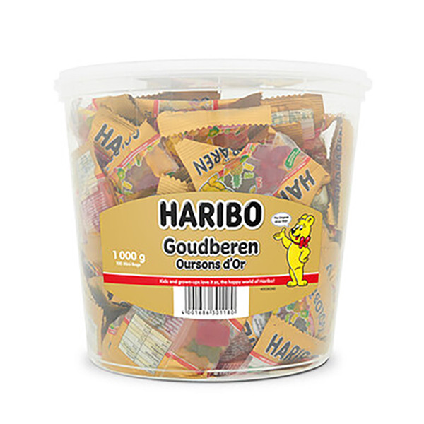 Haribo Oursons d'Or grand emballage (100 sacs) 169323 423872 - 1