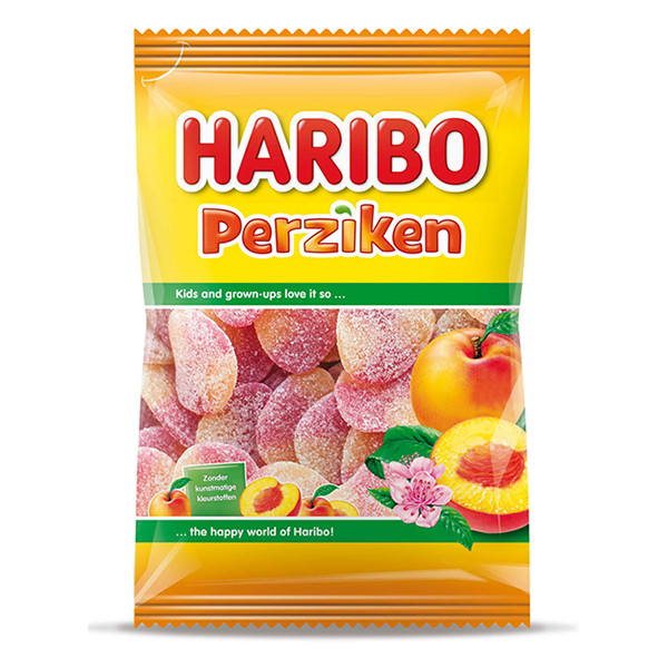 Haribo Pêches sachet de bonbons (10 x 250 grammes) 453553 423214 - 1