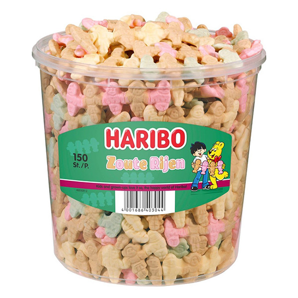 Haribo Poupées Salées bonbons en mousse (150 pièces) 167681 423838 - 1