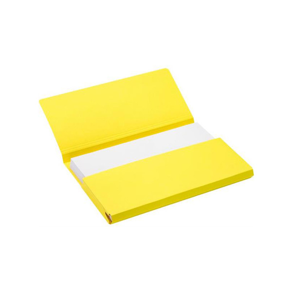 Jalema Secolor Pocket-file pochette documents en carton folio (10 pièces) - jaune 3123806 234688 - 1