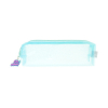 Kangaro Purple Passion trousse rectangulaire transparente - bleu