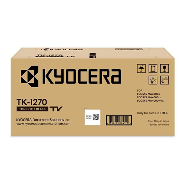 Kyocera TK-1270 toner (d'origine) - noir 1T0C140NL0 095092 - 1