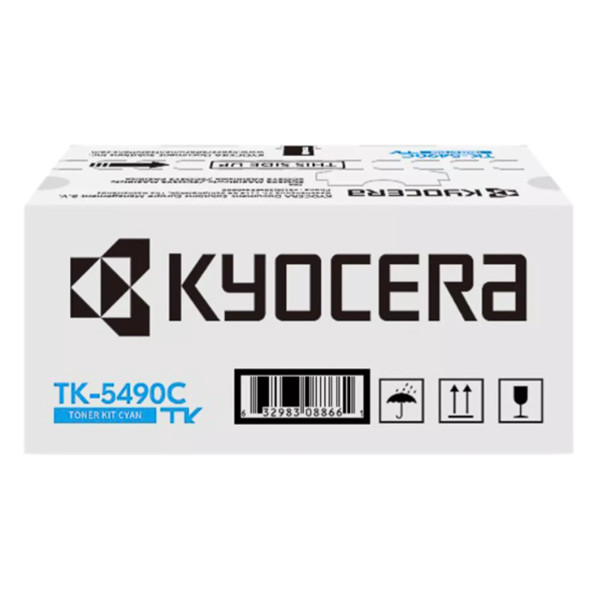 Kyocera TK-5490C toner haute capacité (d'origine) - cyan 1T0C22CNL1 095116 - 1