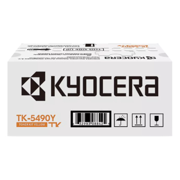 Kyocera TK-5490Y toner haute capacité (d'origine) - jaune 1T0C22ANL1 095120 - 1