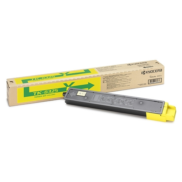 Kyocera TK-8325Y toner (d'origine) - jaune 1T02NPANL0 094096 - 1