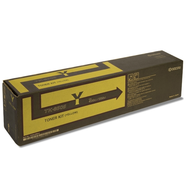 Kyocera TK-8505Y toner (d'origine) - jaune 1T02LCANL0 079372 - 1