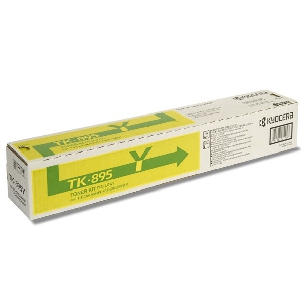 Kyocera TK-895Y toner (d'origine) - jaune 1T02K0ANL0 901498 - 1