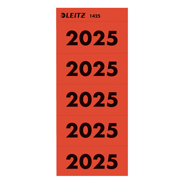 Leitz étiquettes auto-adhésives année 2025 (100 pièces) 14250025 227661 - 1