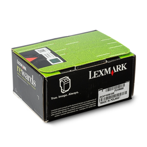 Lexmark 24B6008 Lexmark toner (d'origine) - cyan 24B6008 037446 - 1